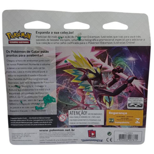  Pokemon Estampas Ilustradas # - Produto Original