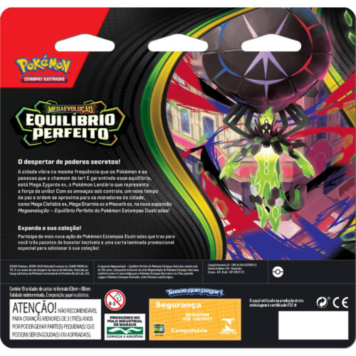  Pokemon Estampas Ilustradas # - Produto Original