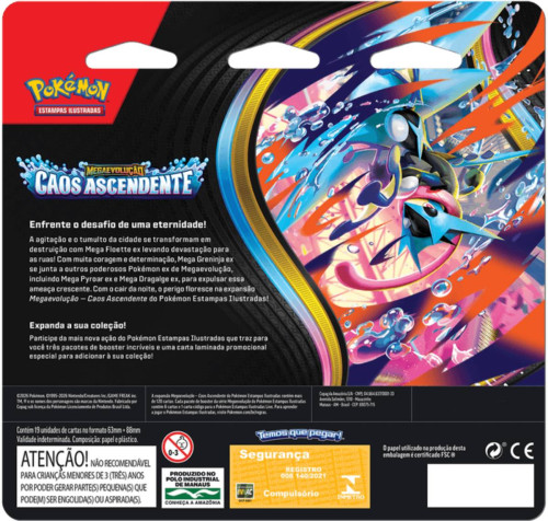  Pokemon Estampas Ilustradas # - Produto Original