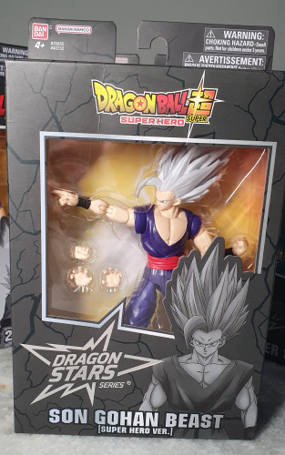 Action Figures Boneco Bandai Dragon Ball Super Hero Dragon Stars - Son Gohan Beast (40732)-Dragon Ball Super-