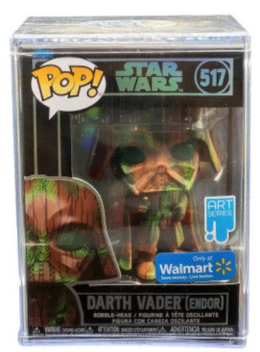 BONECO FUNKO POP DARTH VADER  517 ENDOR ARTS SERIES-Walmart-517