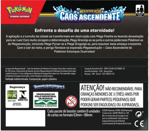  Pokemon Estampas Ilustradas # - Produto Original