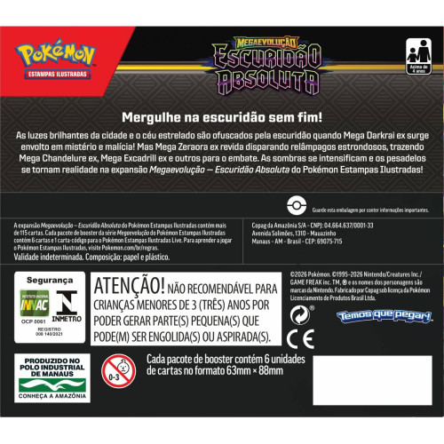  Pokemon Estampas Ilustradas # - Produto Original