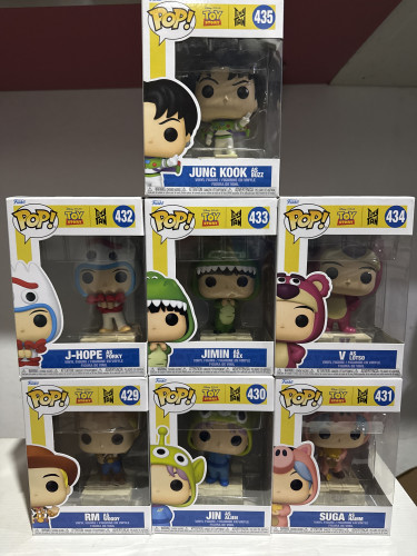 Funko Pop BTS Toy Story 7 unidades-BTS-435