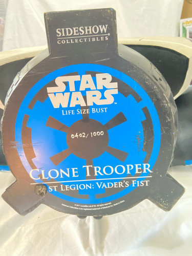 Action Figures Busto Stormtrooper 1:1 EdiÇao Colecionador - SIDESHOW - #