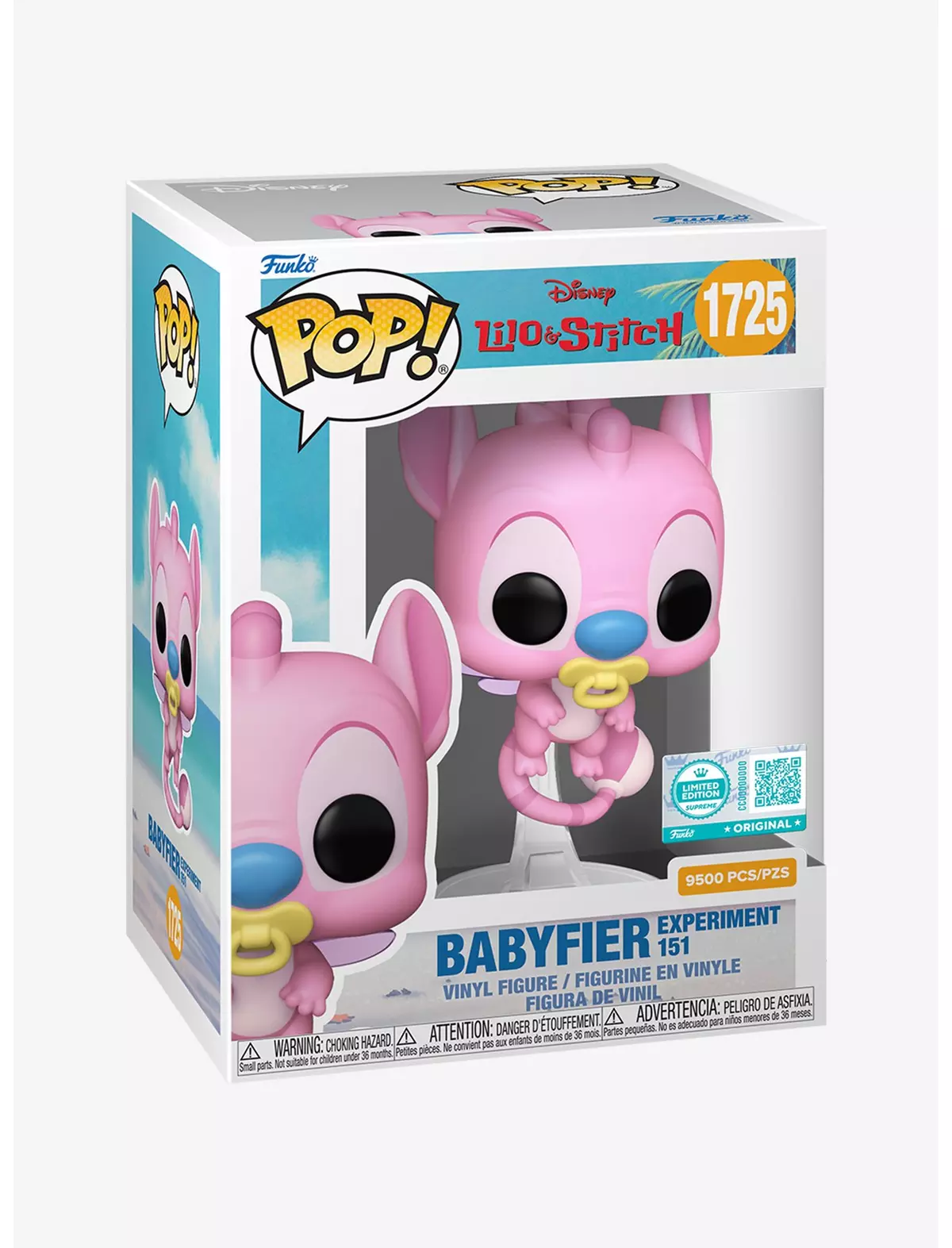 Funko Pop Babyfier Experiment 151 Limited Edition Supreme-Disney Lilo & Stitch-1725