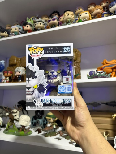 Funko Pop! Baek Yoonho (silver) Solo Leveling #2273 - Produto Original