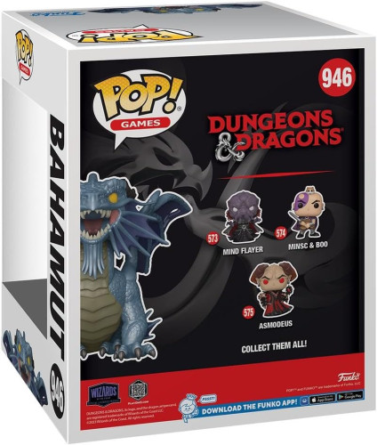 Funko Pop Bahamut - Games Dungeons & Dragons - #946