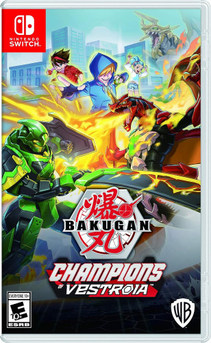 Bakugan Champions Of Vestroia Switch Usado Mídia Física Americano (sem Caixa)-Jogos - Nintendo Switch-