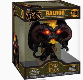Balrog Lights And Sound The Lord Of The Rings #2160 - Produto Original