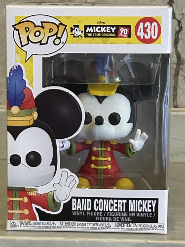 Funko Pop Band Concert Mickey --Disney Mickey The True Original 90 Years-430