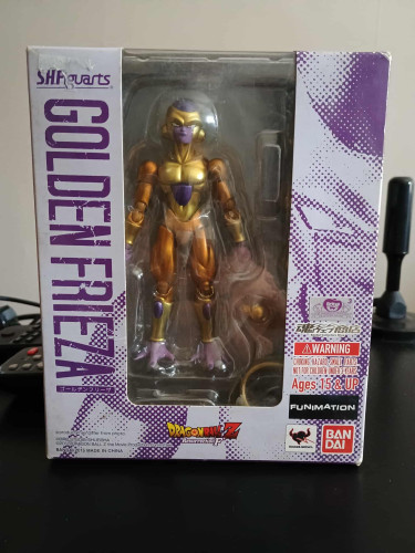 Bandai Dragon Ball Z S.H. Figuarts Golden Frieza Action Figure Resurrection of F - Dragon Ball Z Resurrection "F" - #