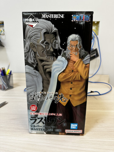 Bandai Ichiban kuji- one piece- silvers rayleigh last one Prize masterlise One Piece # - Produto Original