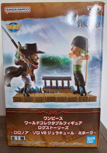 Action Figures Banpresto - Log Stories - Zoro Vs Mihawk One Piece # - Produto Original