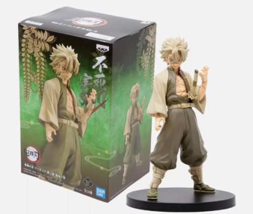 Banpresto Demon Slayer: Kimetsu no Yaiba Figure vol.14(A:Sanemi Shinazugawa), Multiple Colors - Demon Slayer: Kimetsu No Yaiba - #