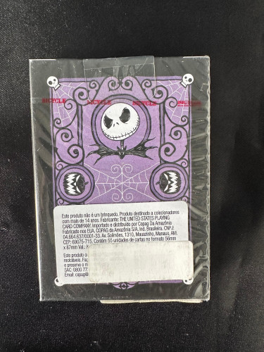 Baralho Bicycle Disney Nightmare Before Christmas Especial - Nightmare Before Christmas - #