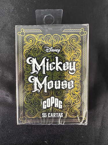 Baralho Mickey Preto E Dourado - Mickey - #