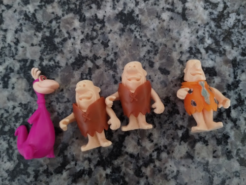 Action Figures Barney Rubble - Wilma Flintstones  - Dino - The Flintstones - #