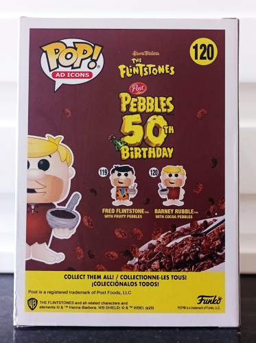 Funko Pop Barney Rubble - AD Icons - #120