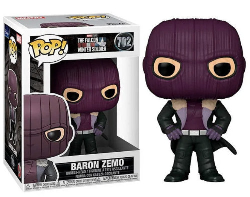 Baron Zemo Marvel The Falcon And The Winter Soldier #702 - Produto Original