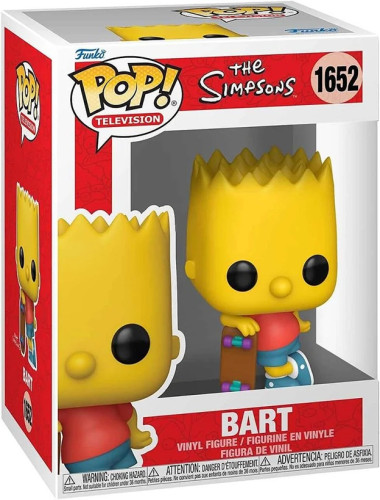Funko Pop Bart Simpson - Os Simpsons - #1652