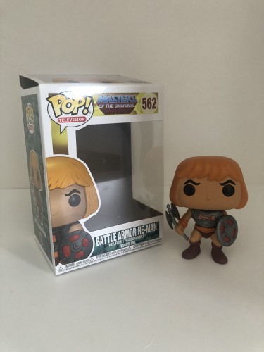 Funko Pop Batle Armor He-Man Masters Of The Universe #562 - Produto Original