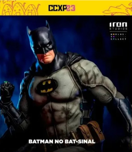 Action Figures Batman Deluxe Iron Studios Exclusivo CCXP-Dc Comics-