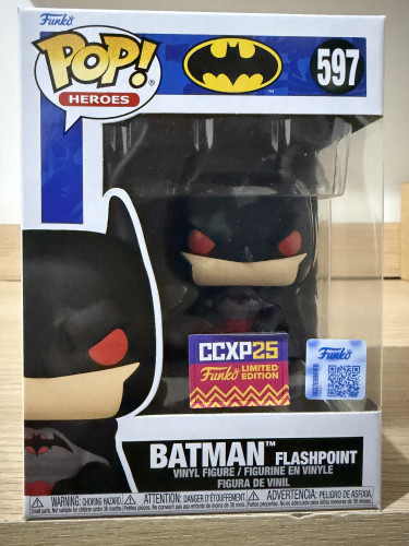 Batman Flashpoint CCXP 2025 Batman DC Comics #597 - Produto Original