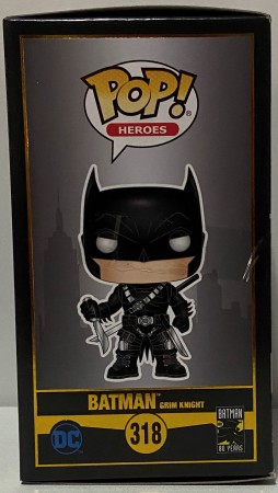 Funko Pop Batman Grim Knight - Exclusivo Hot Topic - Batman 80th - #318
