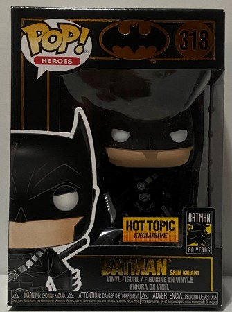 Funko Pop Batman Grim Knight - Exclusivo Hot Topic - Batman 80th - #318