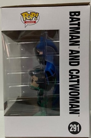 Funko Pop Batman And Catwoman - Exclusivo Gamestop - Dc Comics - #291