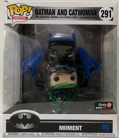 Funko Pop Batman And Catwoman - Exclusivo Gamestop - Dc Comics - #291