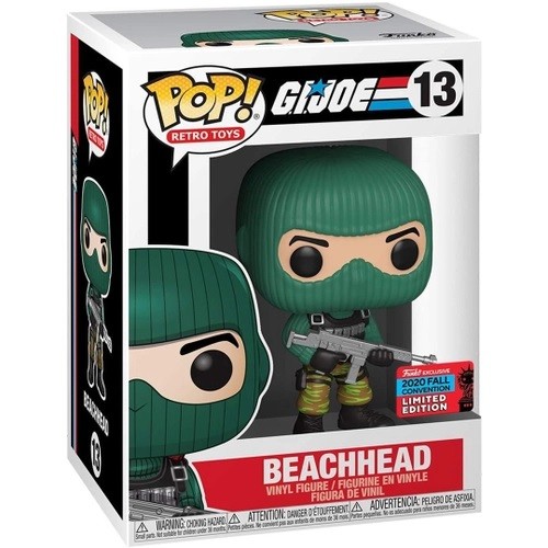 Funko Pop Beachhead - Limited Edition - 2020 Fall Convention - Gijoe - #13