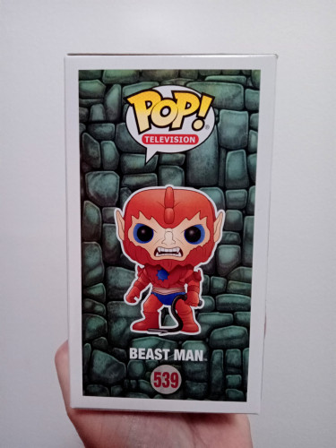 Funko Pop Beast Man - Masters Of The Universe - #539