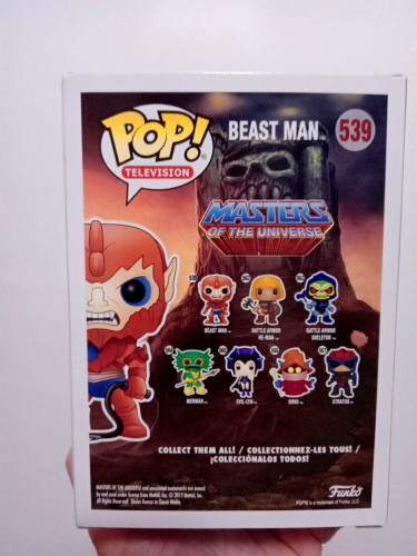 Funko Pop Beast Man - Masters Of The Universe - #539