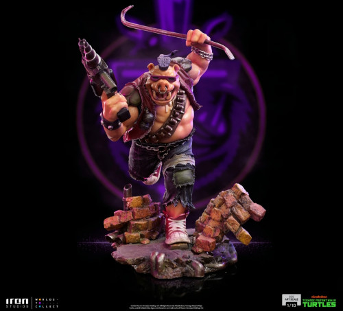 Action Figures Bebop Iron Studios Tmnt Tartarugas Ninja-Teenage Mutant Ninja Turtles-
