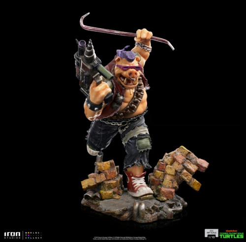 Action Figures Bebop Iron Studios Tmnt Tartarugas Ninja - Teenage Mutant Ninja Turtles - #