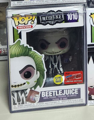 Beetlejuice Nycc Glow -beetlejuice- Funko Pop-Beetlejuice-1010