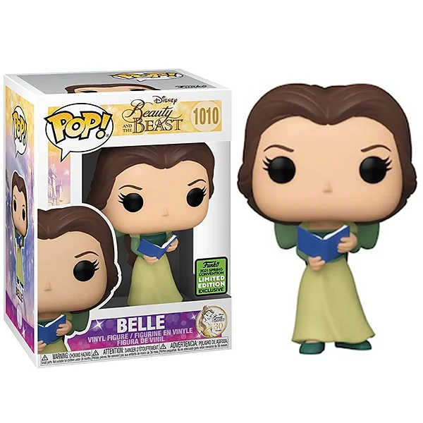 Funko Pop Belle Spring Convention Exclusive Disney Beauty And The Beast #1010 - Produto Original