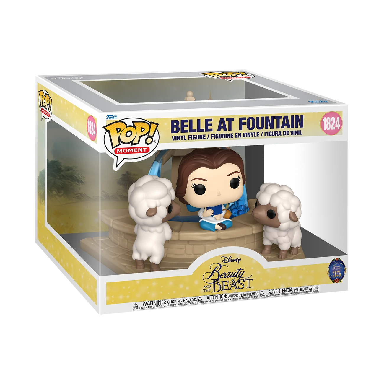 Belle At Fountain The Beauty & The Beast #1824 - Produto Original