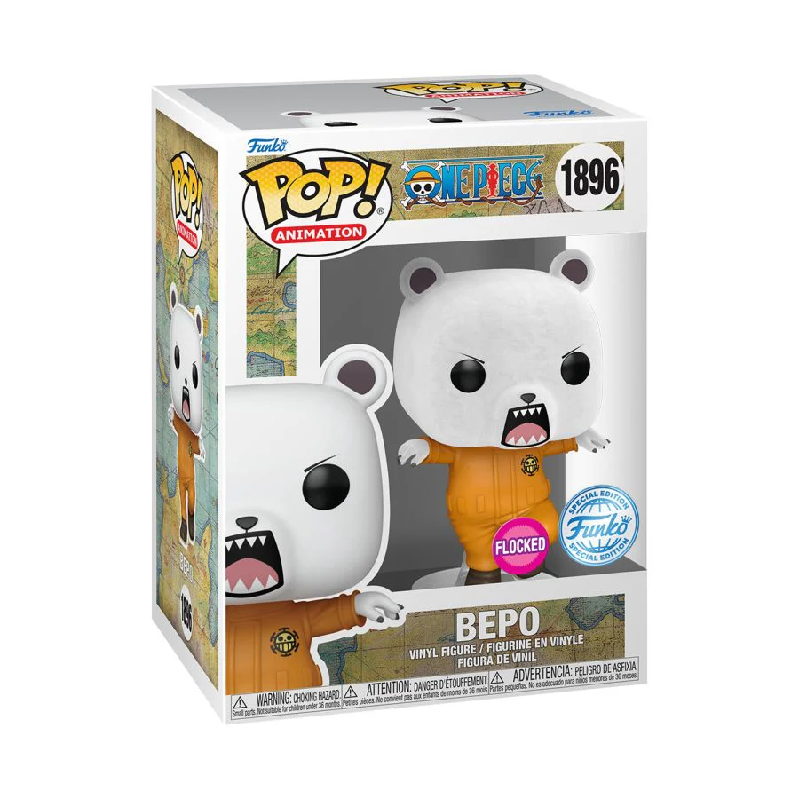 Funko Pop Bepo - Flocked - One Piece - #1896