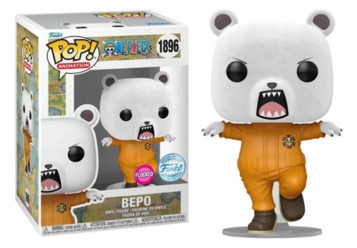 Funko Pop Bepo (Flocked)-One Piece-1896