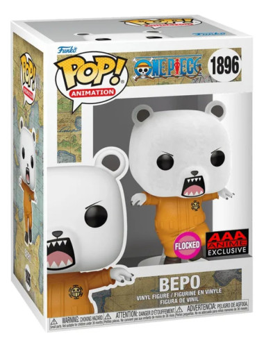 Funko Pop Bepo (Flocked) - One Piece - #1896