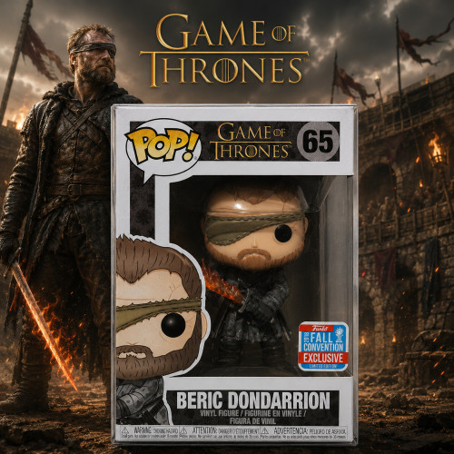 Beric Dondarrion 2018 Fall Convention Vaulted Game Of Thrones ### #65 - Produto Original