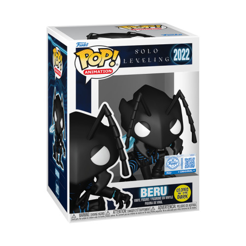 Funko Pop Beru - Glow in The Dark - Amazon Exclusive-Solo Leveling-2022