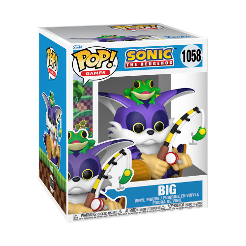Big Sonic The Hedgehog #1058 - Produto Original