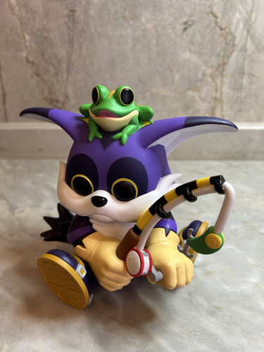 Funko Pop Big The Cat With Froggy - Games - - Sonic The Hedgehog - #1058
