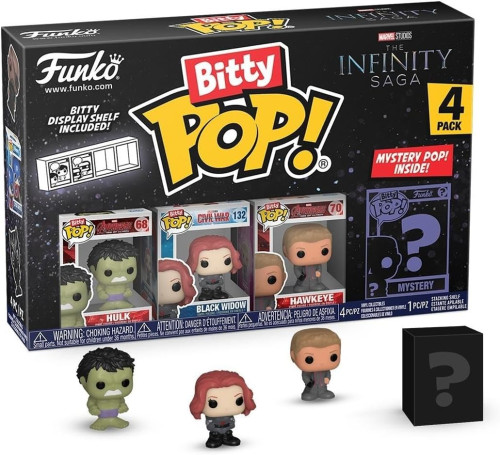 Funko Pop Bitty: Saga Infinity - Marvel Avengers - #4