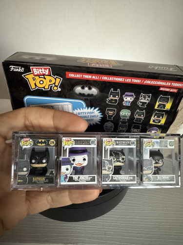 Funko Pop Bitty Batman 4 unidades-Batman-275