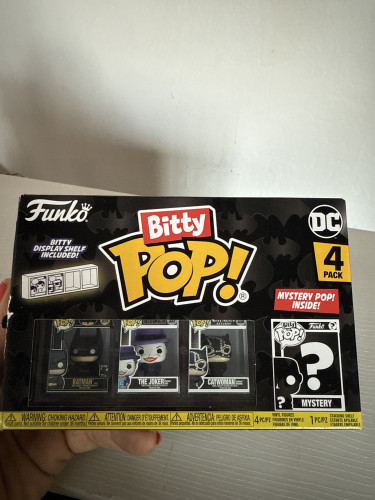 Funko Pop Bitty Batman 4 unidades - Batman - #275